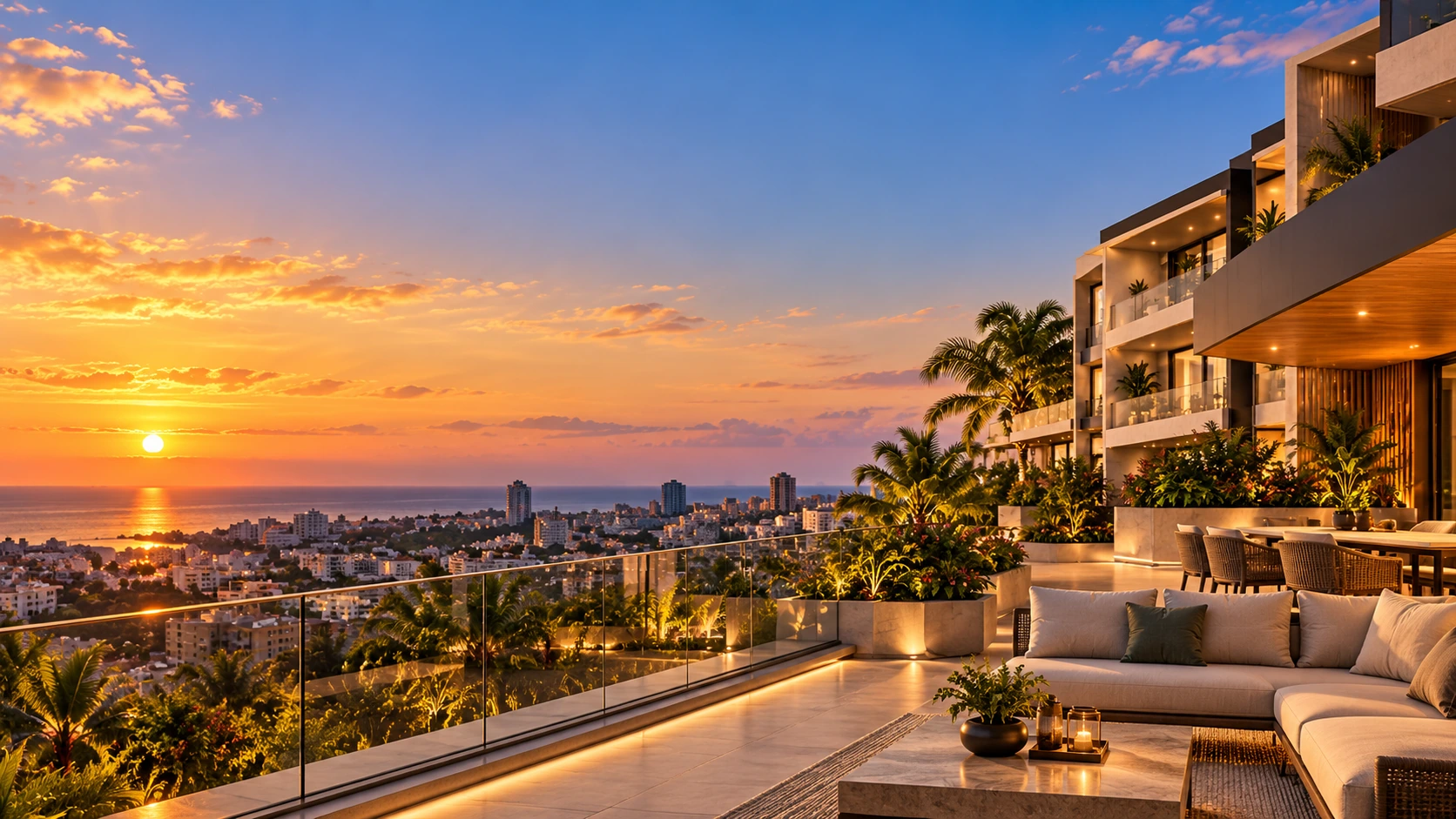 Image conceptuelle : Terrasse panoramique